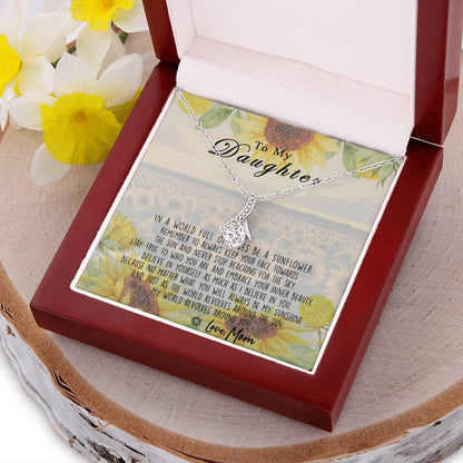 To My Daughter Alluring Beauty Necklace 9  Alluring Beauty Necklace