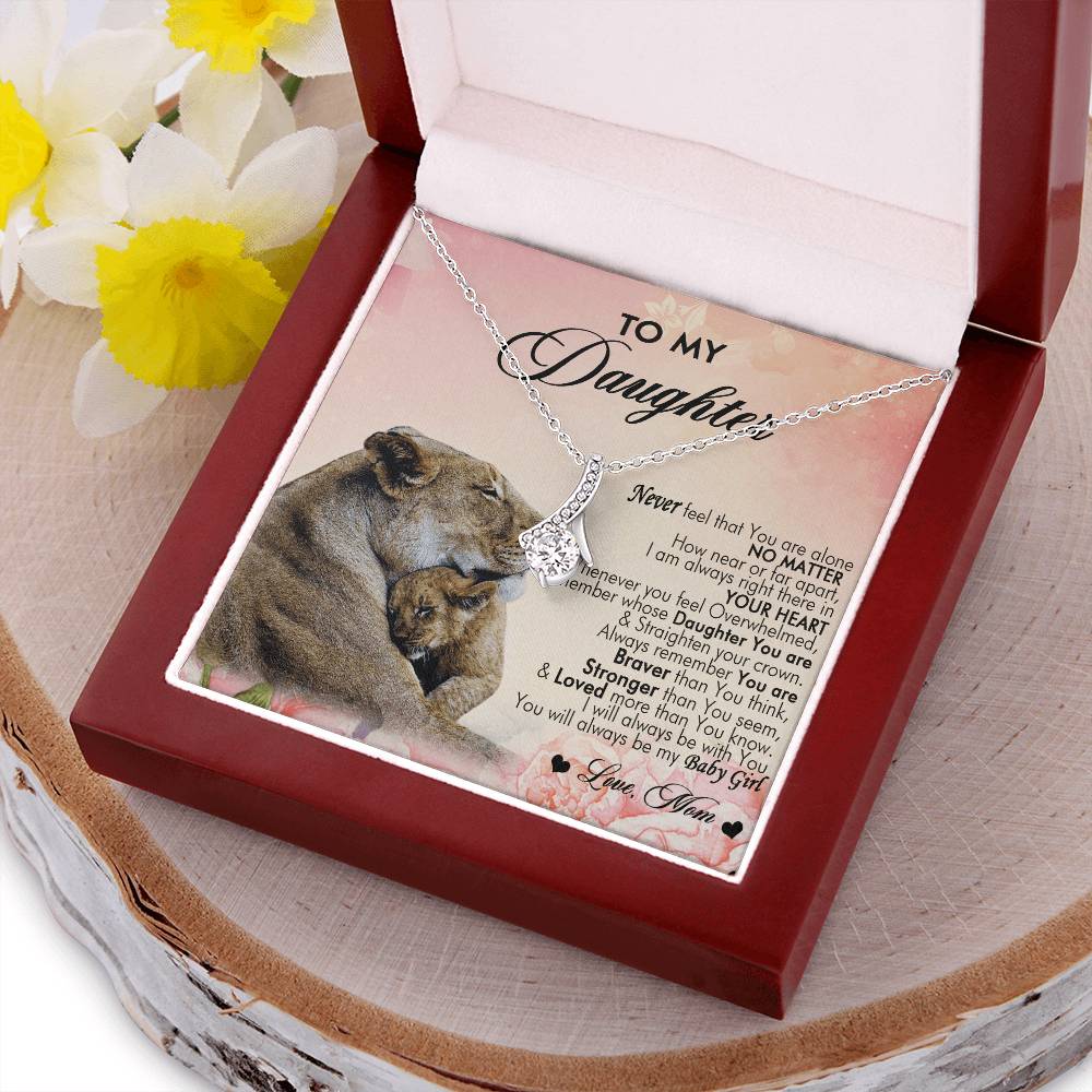 To My Daughter Alluring Beauty Necklace 11  Alluring Beauty Necklace