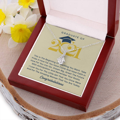 Graduate Of 2021 – Amazing Woman – Alluring Beauty Alluring Beauty Necklace