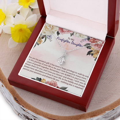 Alluring Necklace For Firefighter Daughter Alluring Beauty Necklace