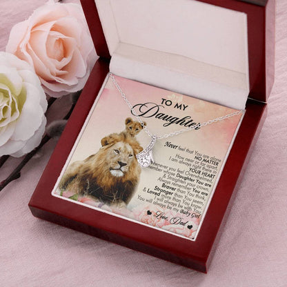 To My Daughter Alluring Beauty Necklace 10  Alluring Beauty Necklace