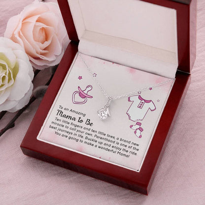 To An Amazing Mama To Be Alluring Beauty Necklace Alluring Beauty Necklace