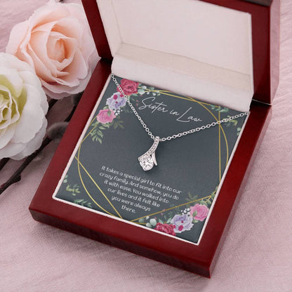 Sister In Law Gift Necklace Sister In Law Wedding Gift Sister In Law Birthday Gift Sister In Law Necklace To My Sister In Law Necklace Alluring Beauty Necklace
