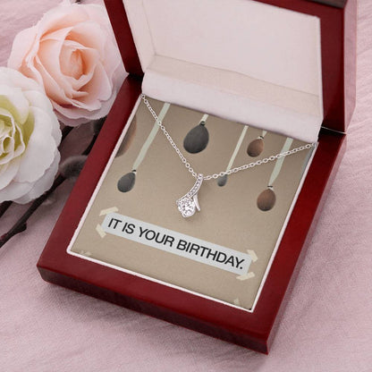 The Office It Is Your Birthday - Ribbon Necklace Alluring Beauty Necklace