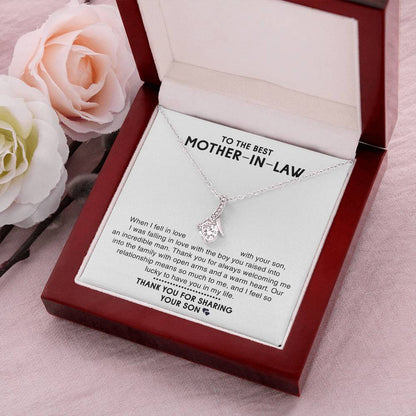 To Mother-In-Law  Alluring Necklace Alluring Beauty Necklace