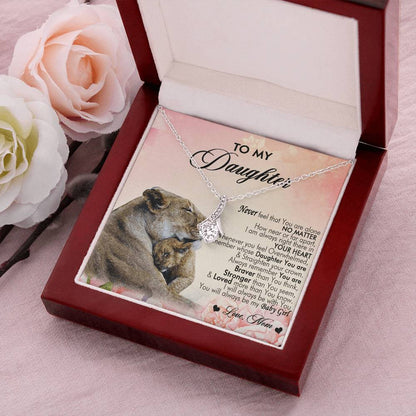 To My Daughter Alluring Beauty Necklace 11  Alluring Beauty Necklace