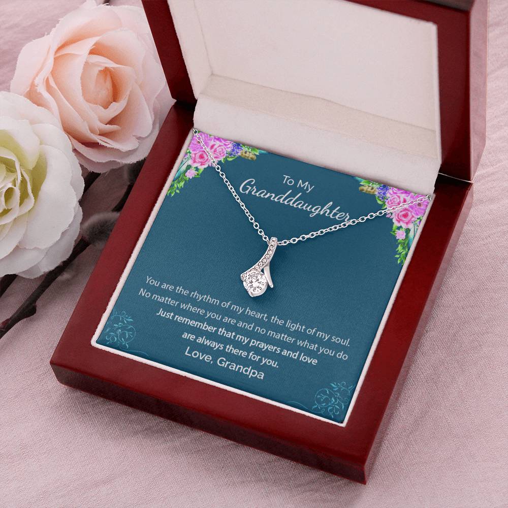 Best Gift For Granddaughter. Birthday Gift. Christmas Gift. Alluring Beauty Necklace