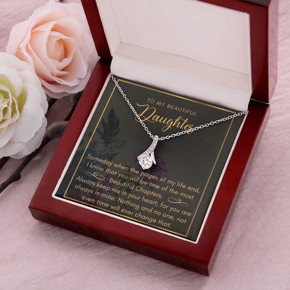 To My Daughter Alluring Beauty Necklace 6  Alluring Beauty Necklace