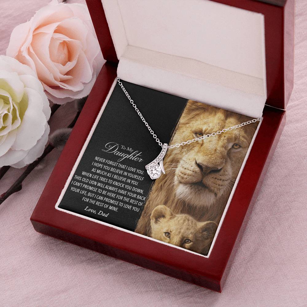 To My Daughter Alluring Beauty Necklace 5  Alluring Beauty Necklace