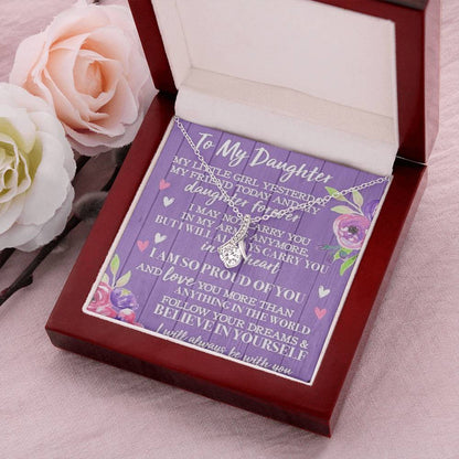Best Daughter Ever Alluring Beauty Necklace