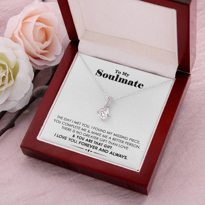 To My Soulmate - You Are That Gift - Necklace Alluring Beauty Necklace