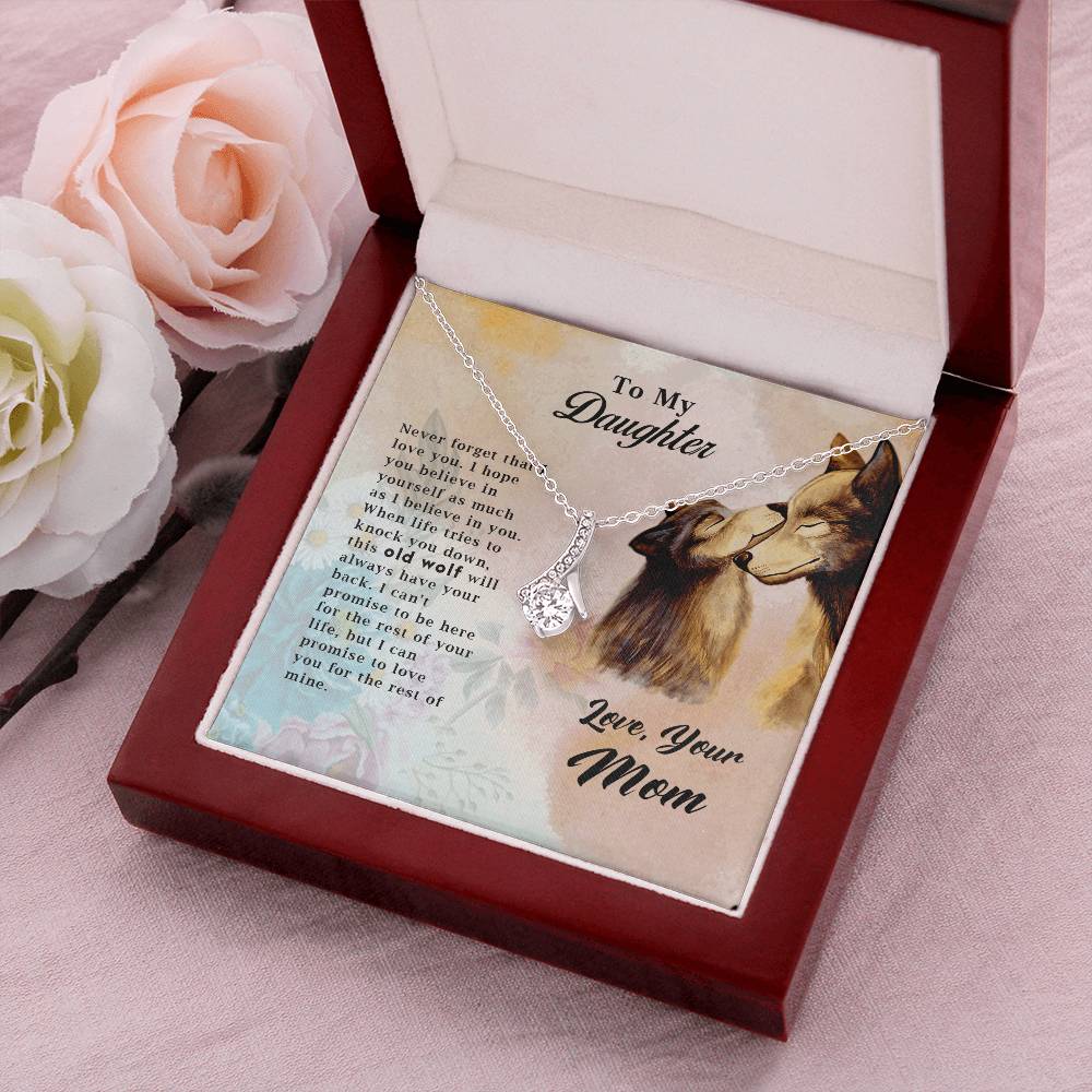 To My Daughter Alluring Beauty Necklace 8  Alluring Beauty Necklace