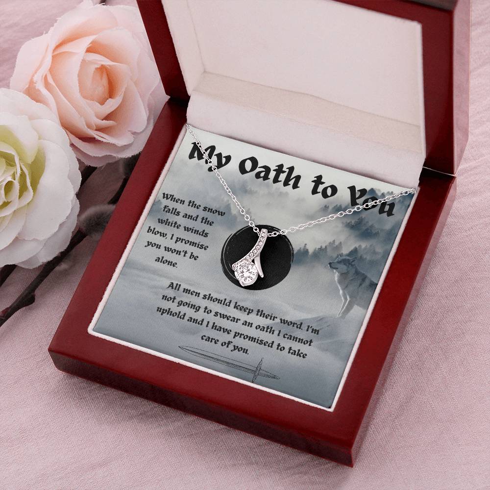 A Wolf Oath - Alluring Beauty Necklace Alluring Beauty Necklace