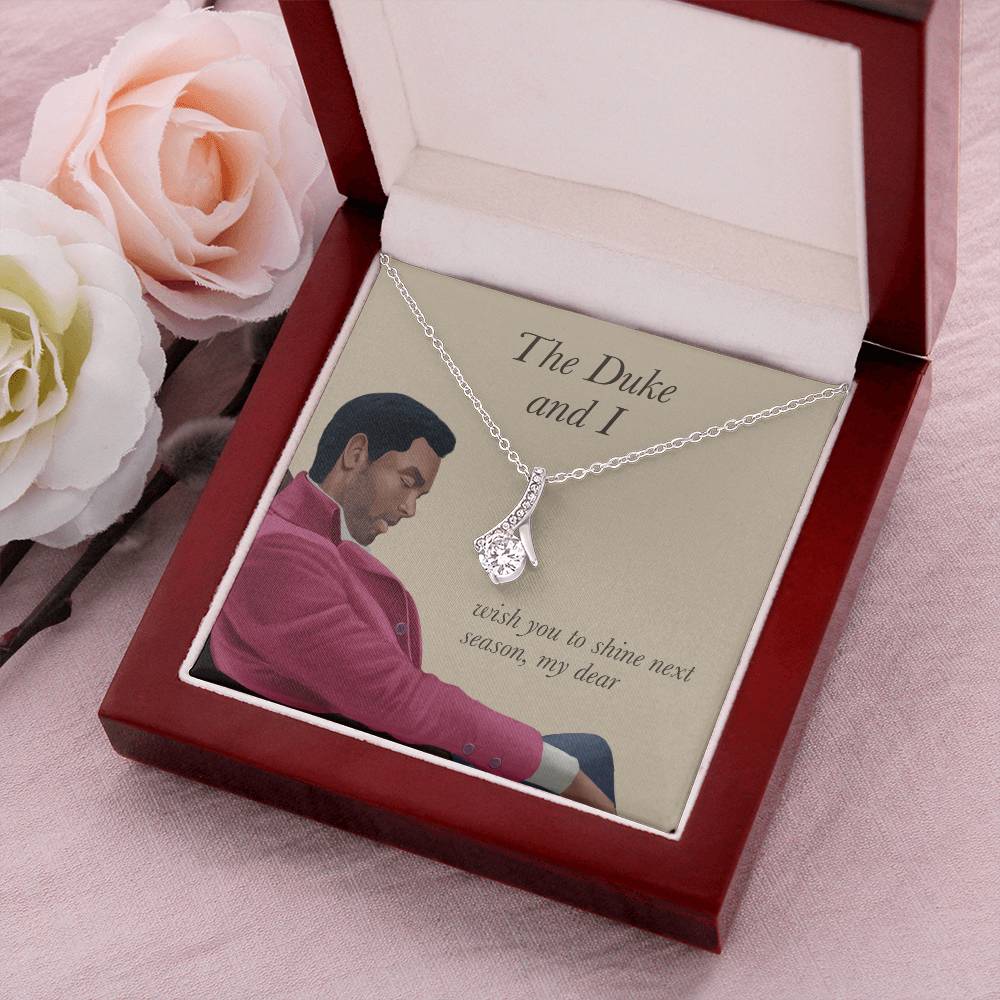 Bridgerton Gifts The Duke And I Necklace Bff Gift Christmas Birthday Alluring Beauty Necklace