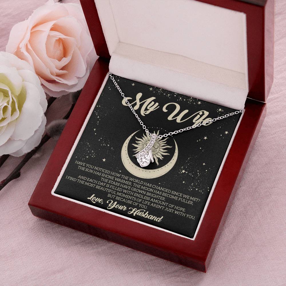 Alluring Necklace For Your Wife - 520 Alluring Beauty Necklace