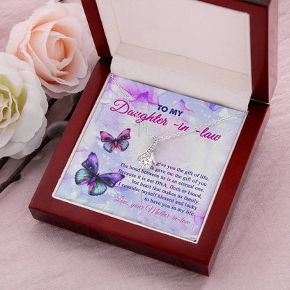 The Gift Of Life - Best Gift For Daughter-In-Law Alluring Beauty Necklace