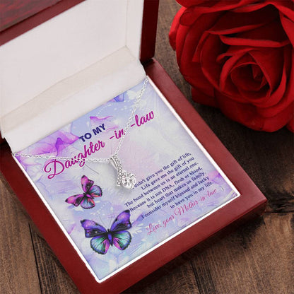 The Gift Of Life - Best Gift For Daughter-In-Law 1 Alluring Beauty Necklace
