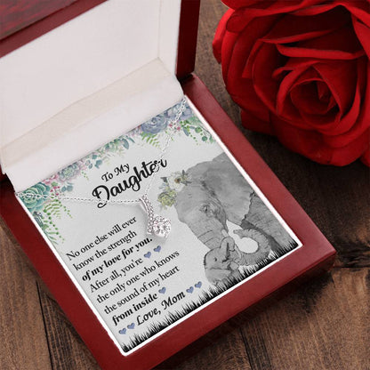 The Sound Of My Heart - Best Gift For Daughter Alluring Beauty Necklace