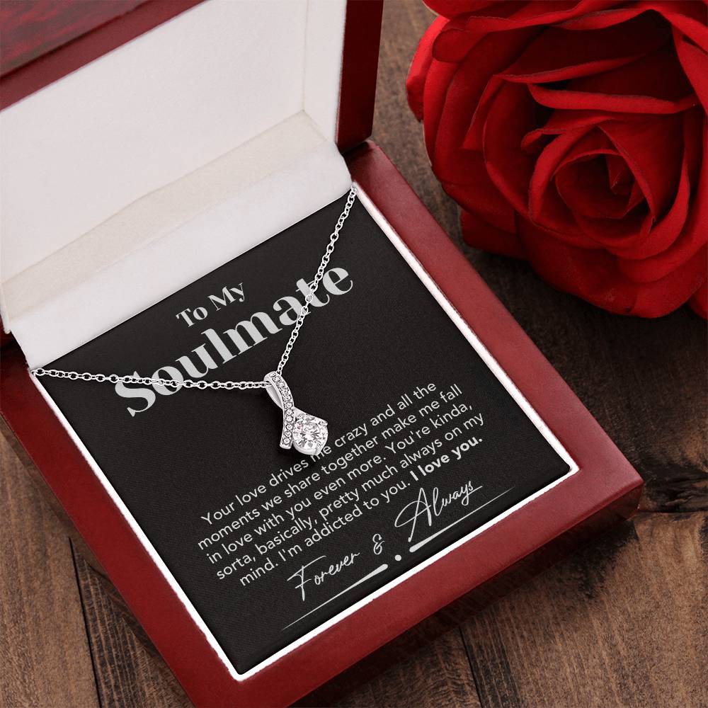 Addicted To You Valentine's Day Love Necklace Alluring Beauty Necklace