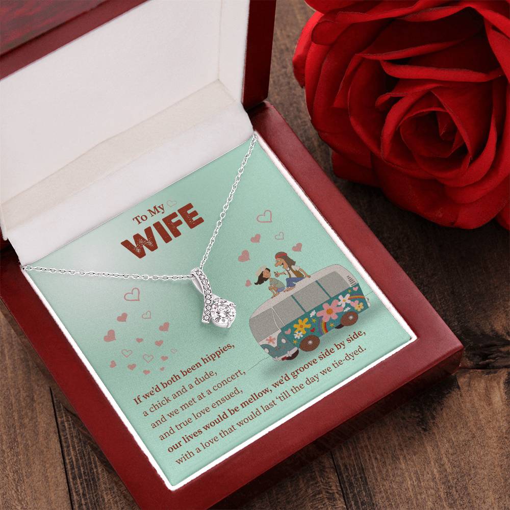 By My Side Wife Necklace Alluring Beauty Necklace