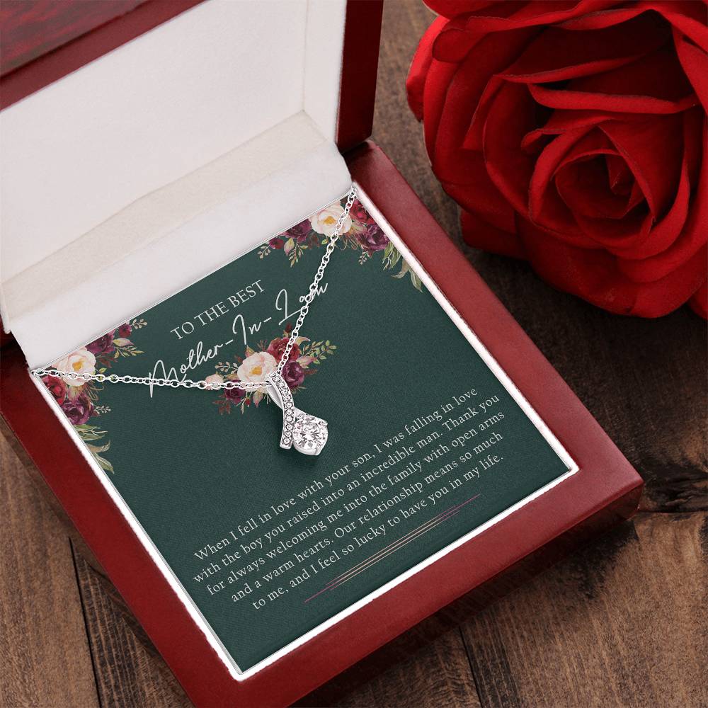 Alluring Beauty Necklace - To The Best Mother-In-Law Alluring Beauty Necklace