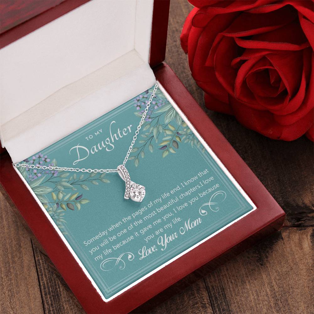 To My Daughter Alluring Beauty Necklace 7  Alluring Beauty Necklace