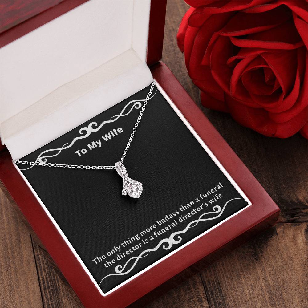 Funny Gag Gifts For Badass Wife Alluring Beauty Necklace Alluring Beauty Necklace