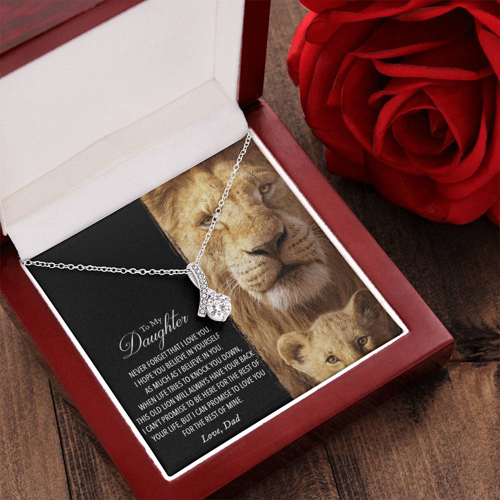 To My Daughter Alluring Beauty Necklace 5  Alluring Beauty Necklace