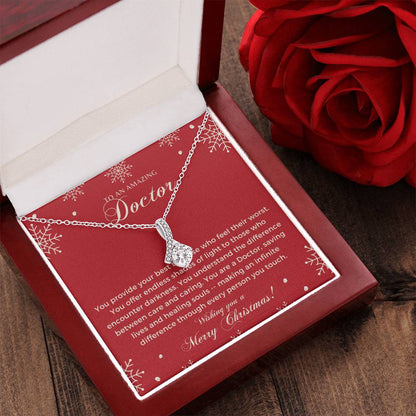 To An Amazing Doctor Alluring Beauty Necklace
