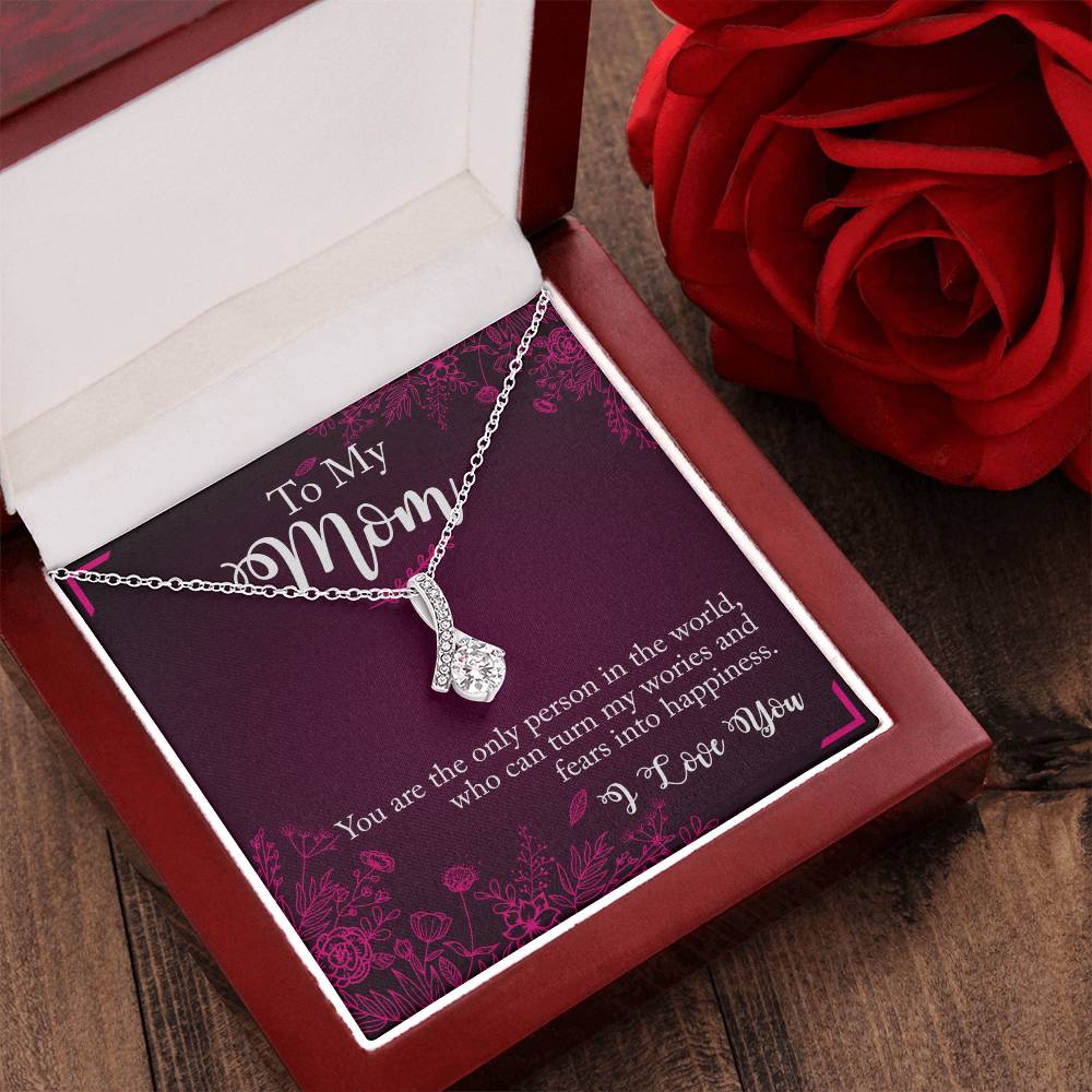 Best Gift For Mom Alluring Beauty Necklace With Pod Message Card Alluring Beauty Necklace