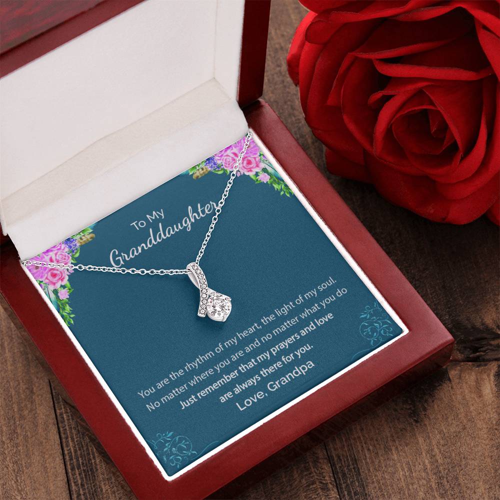 Best Gift For Granddaughter. Birthday Gift. Christmas Gift. Alluring Beauty Necklace