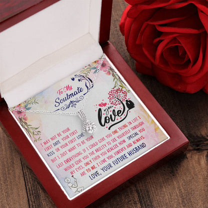 Sentimental Gift For Future Wife Alluring Beauty Necklace