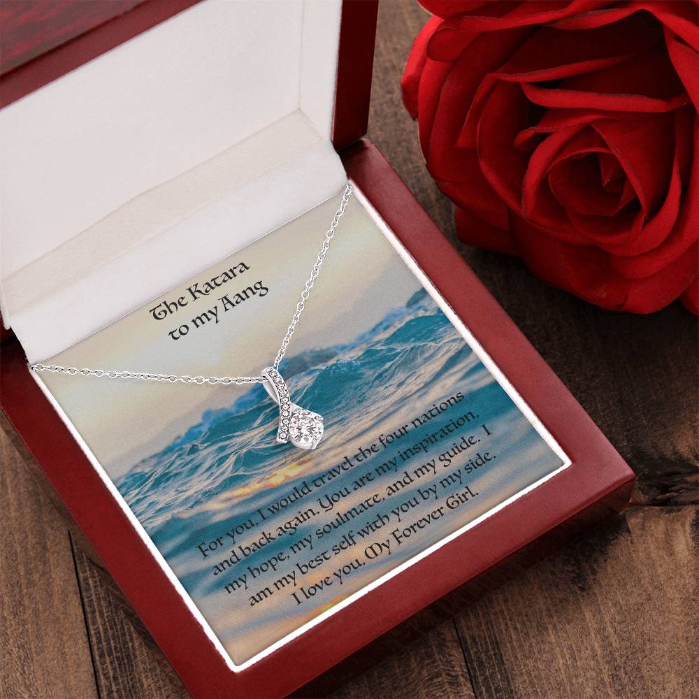 Atla Love For Wife Or Girlfriend- Perfect Gift For Atla Fans Alluring Beauty Necklace