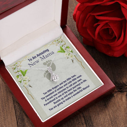 Amazing New Mama Necklace Alluring Beauty Necklace