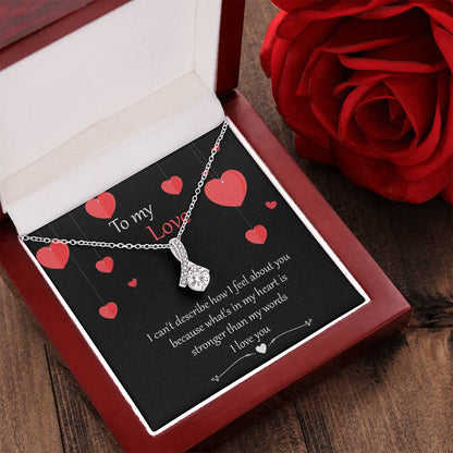 Absolut Necklace - To My Love Alluring Beauty Necklace