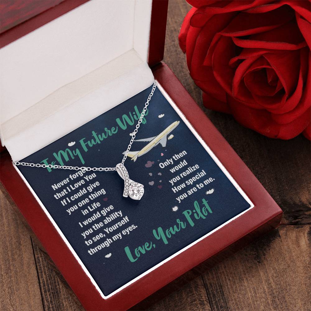 Pilot's Future Wife - Alluring Beauty Necklace Alluring Beauty Necklace