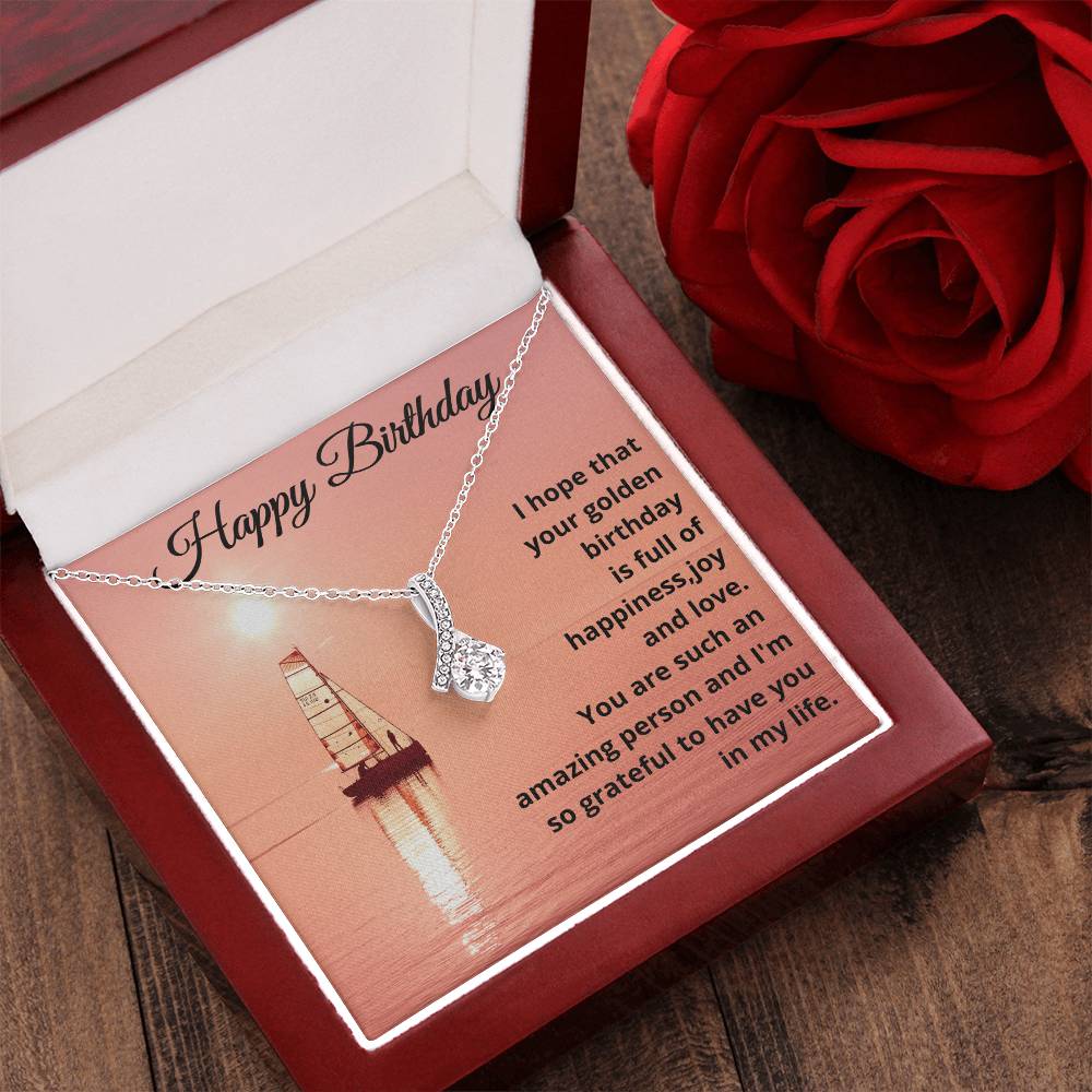 Best Birthday Gifts For Golden Birthday Alluring Beauty Necklace